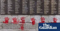 France ‘investigating whether Russia behind’ graffiti on Holocaust memorial