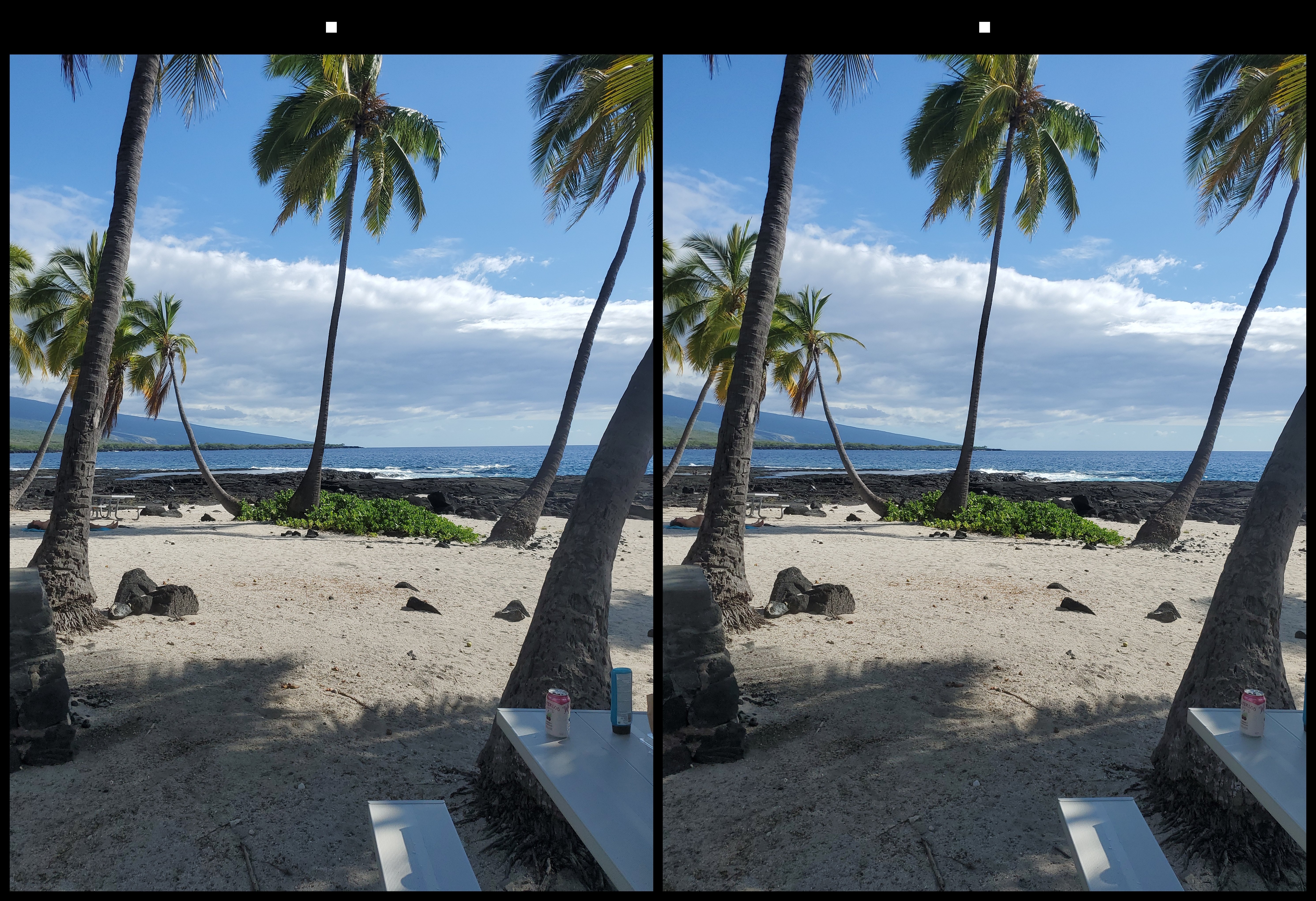 Beach near Puʻuhonua o Hōnaunau National Historical Park, Hawaii. (OC)