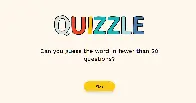 Quizzle – Can you guess the word in fewer than twenty questions?