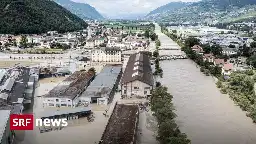 Unwettergefahr - Mehr als die Hälfte der Gebäude in der Schweiz gefährdet
