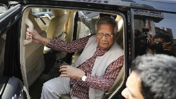 Bangladesh court sentences Nobel laureate Yunus to 6 months in jail for violating labor laws