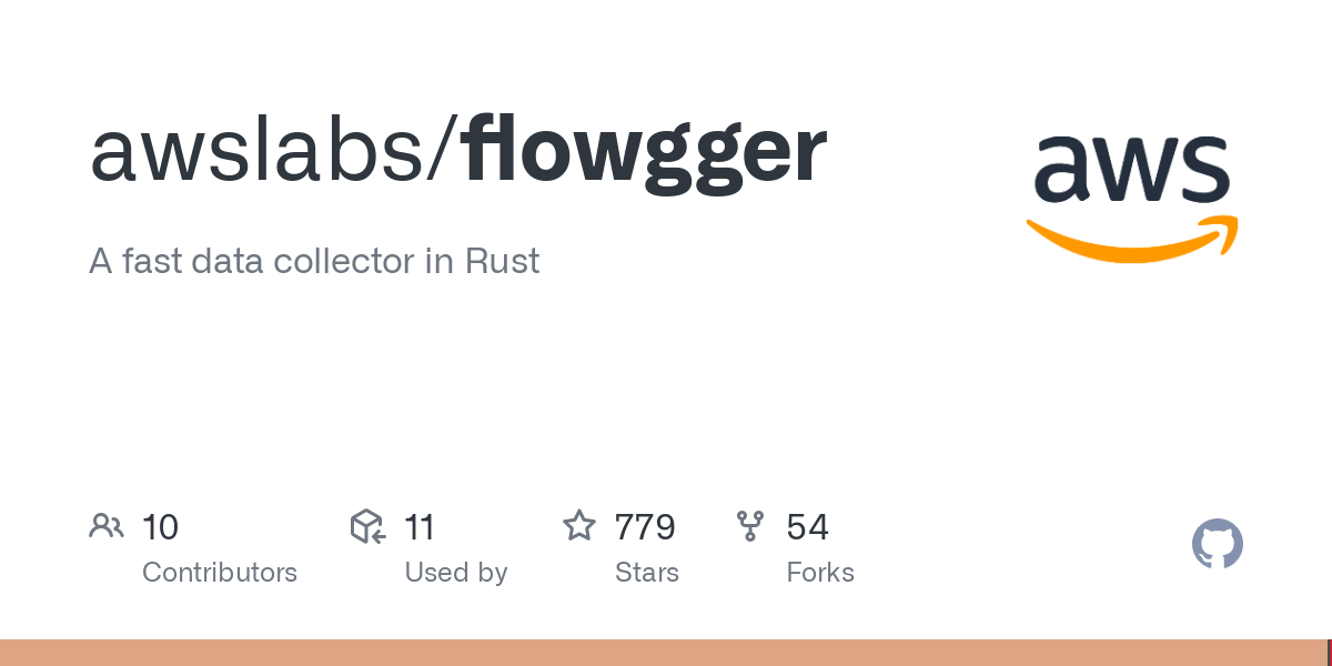 GitHub - awslabs/flowgger: A fast data collector in Rust