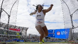 Flavor Flav helps Olympic discus thrower Veronica Fraley who said she struggles to pay the rent