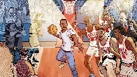 TIL in 1993 a fan at a Chicago Bulls game won a shot to make a basket from half court for $1million and made it. The insurance company disqualified him because he played bball in college but the te...