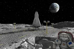 Scientists plan to melt moondust to make lunar roads