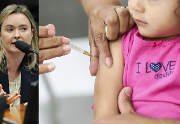 Justiça determina vacinação de crianças e é atacada por deputada pró-doença - Hora do Povo Hora do Povo
