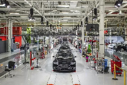 Elon Musk says Tesla workers will be sleeping on the factory floor when new $25,000 EV goes into production next year