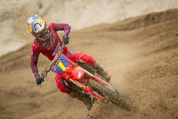 Jett Lawrence Suffers Thumb Injury in Practice Crash, Out for Remainder of 2024 Pro Motocross - Racer X