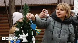 Ukraine celebrates first Christmas on 25 December