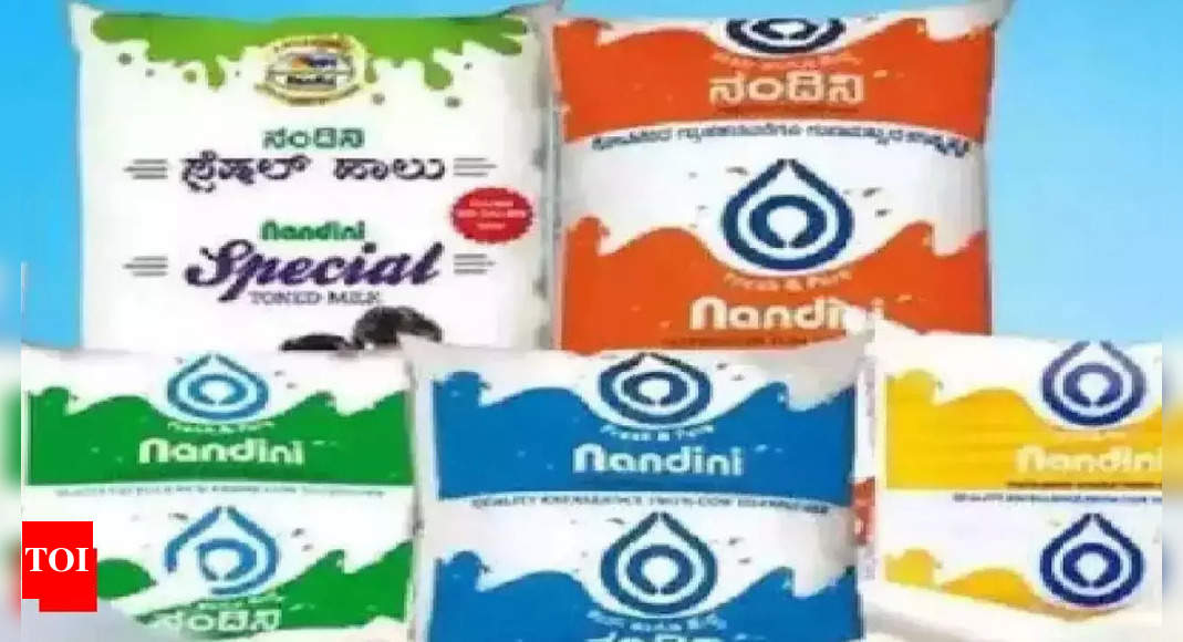 Karnataka: Nandini milk products to cost Rs 2 more from today | Bengaluru News - Times of India