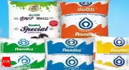 Karnataka: Nandini milk products to cost Rs 2 more from today | Bengaluru News - Times of India