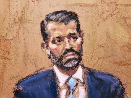 Trump Jr asked courtroom sketch artist to make him ‘look sexy’