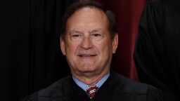 Justice Samuel Alito blames upside-down American flag on his wife and a flap with neighbors | CNN Politics