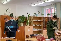 Teenage girl kills classmate and herself in Russia school shooting