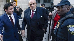 Lawyers are allowed into Giuliani's NYC apartment after he misses a deadline for turning over assets