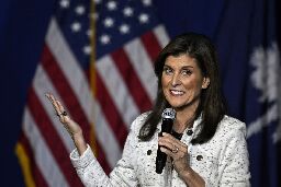 Nikki Haley turns Trump's "barred from MAGA camp" comment into merch
