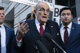 Rudy Giuliani files for bankruptcy