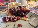 Week 24 - Seasonal ingredients: Many berry pie with rosemary lemon ice cream