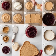 AI Creates step by step instructions on how to make a peanut butter and jelly sandwich