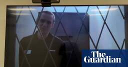 Alexei Navalny appears healthy in video-link court hearing on day before his death – video