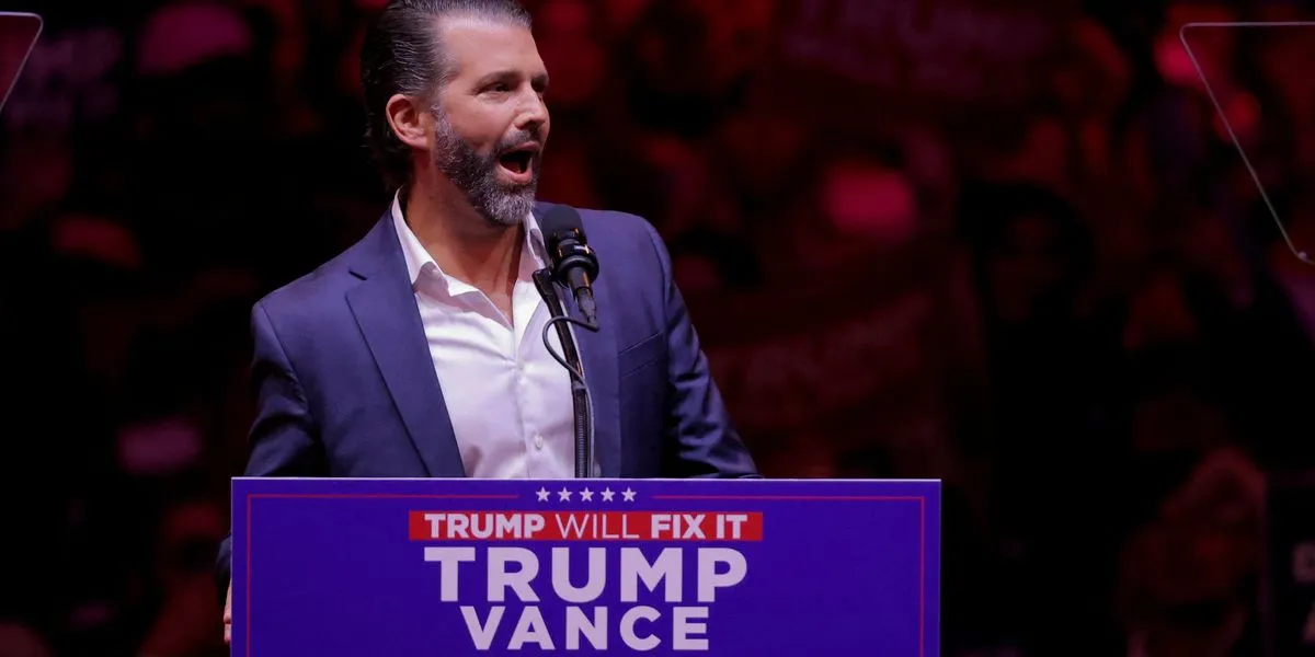 Drone firm that decried tariffs sees stock surge after appointing Don Jr. to board