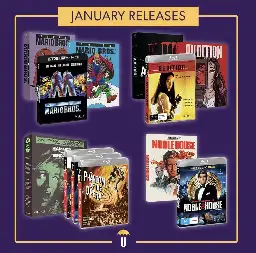 Umbrella Entertainment January slate