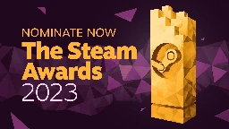Nominate Games for the Steam Awards