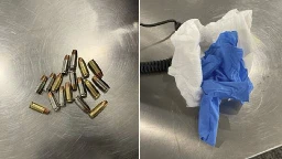 A passenger hid bullets in a baby diaper at New York's LaGuardia Airport. TSA officers caught him