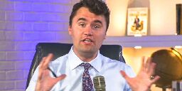 'It's about time': Charlie Kirk defends frat boy who made monkey noises at Black woman