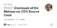 Disclosure of the Metaserver CDN Source Code · organicmaps · Discussion #9837