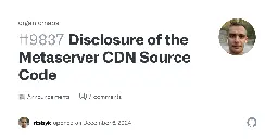 Disclosure of the Metaserver CDN Source Code · organicmaps · Discussion #9837