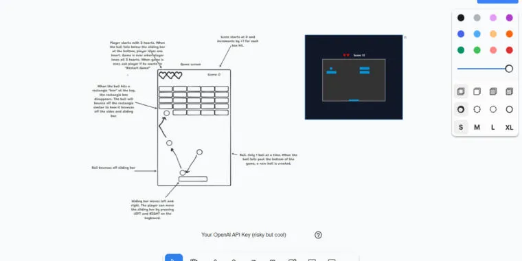 AI-powered drawing app stuns developers by turning sketches into functional games