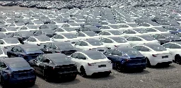 Tesla prepares massive shipment of Model 3 Highland for export to Europe