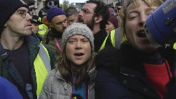 Greta Thunberg joins activists to disrupt oil executives' forum in London