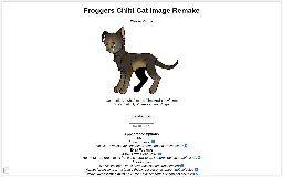 Froggers Chibi Cat Image Remake ― Perchance Generator