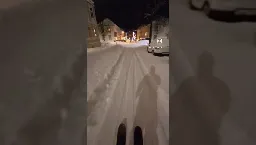 Trondheim skiing