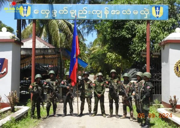 Myanmar Armed Group Seizes Naval Training Center in Rakhine State