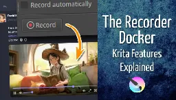 How to record video directly from Krita and post to social media