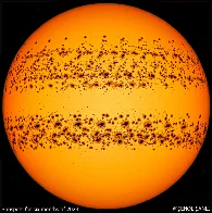 Sun Spots on Our Active Sun - July 2023