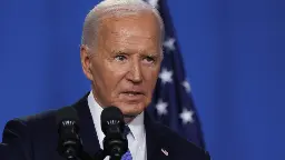 Biden won't drop out unless polls say 'there's no way you can win'