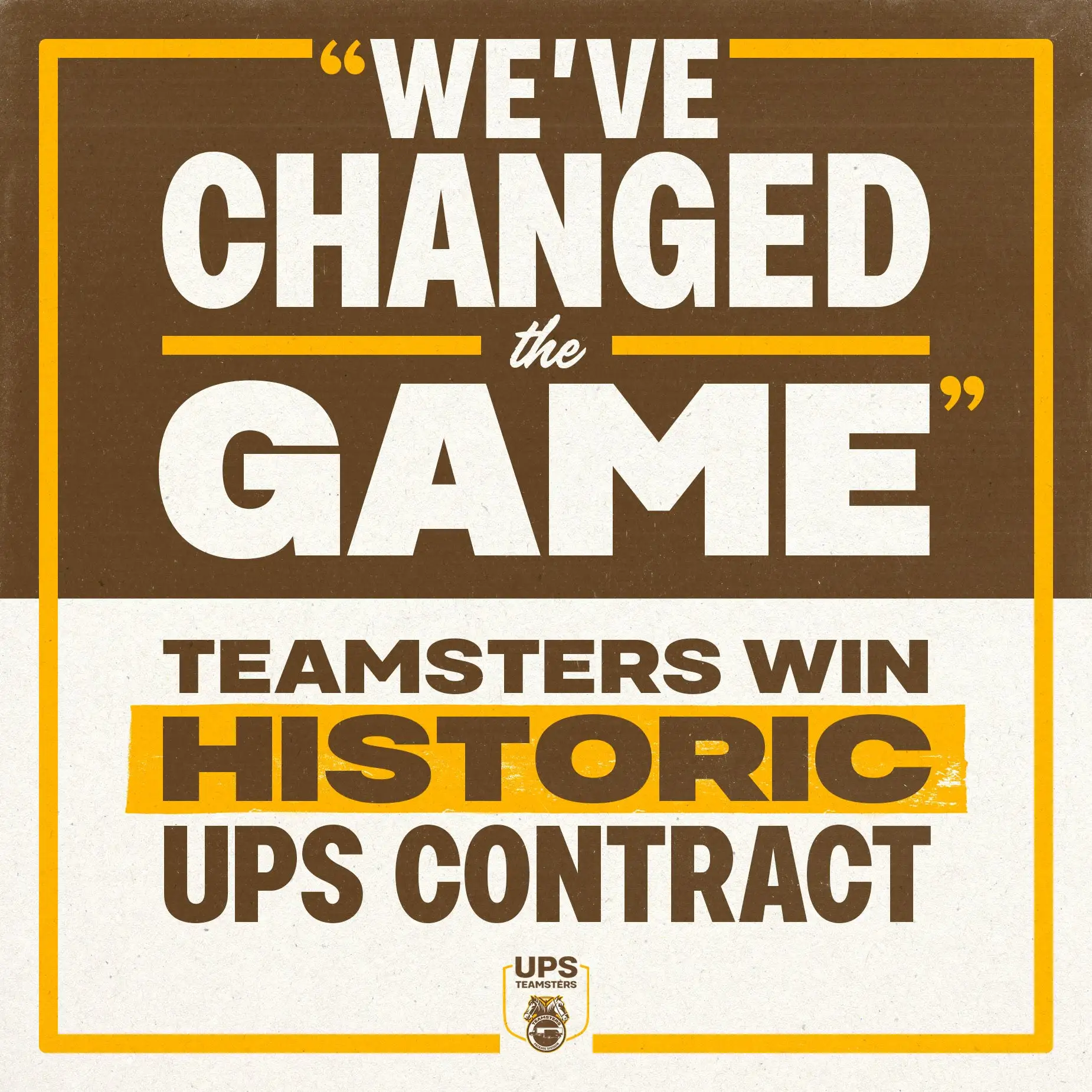 “We’ve Changed the Game”: Teamsters Win Historic UPS Contract