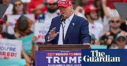 Trump vows to end taxation of tips at sweltering Las Vegas rally