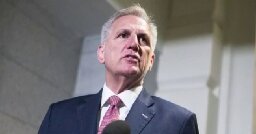 McCarthy dares GOP detractors to remove him at closed-door meeting
