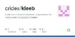GitHub - crides/kleeb: Collection of Kicad 6.0 symbols, footprints and 3D models useful in keyboard creation