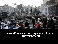 Causualties Israel-Palestine 10/24/23: Gaza 5791 dead, 16297 wounded, Israel 1405 dead, 5431 wounded.