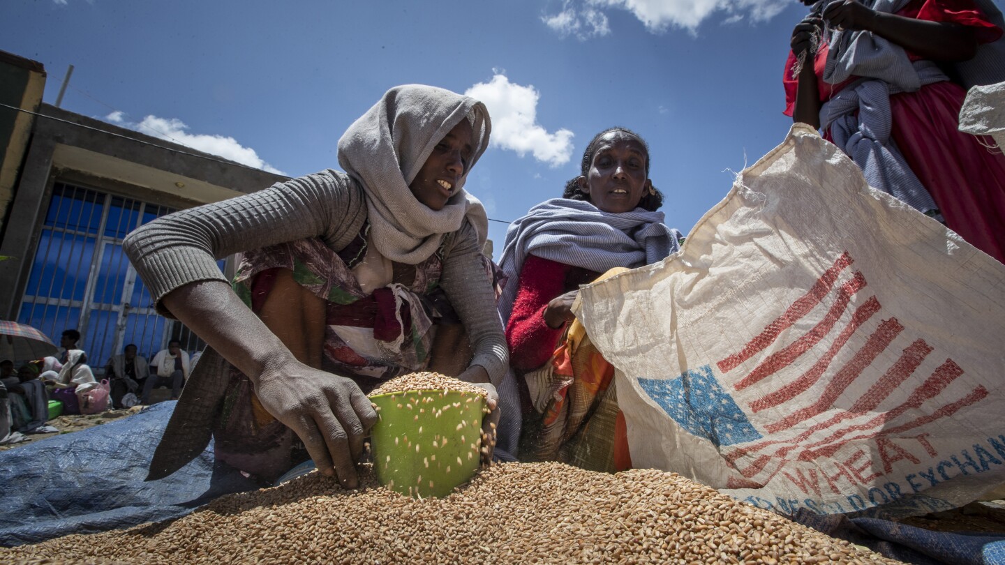 US resumes some food aid deliveries to Ethiopia after assistance was halted over 'widespread' theft