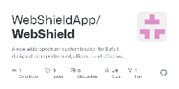 GitHub - WebShieldApp/WebShield: A new wide-spectrum content blocker for Safari designed to be performant, efficient, and effective.