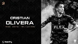 LAFC Signs Forward Cristian Olivera From Ud Almeria | Los Angeles Football Club