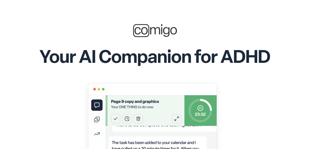 Comigo - Your AI Companion for ADHD