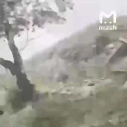 Mi-8 helicopter gets caught on power lines during landing and crashes in Altai, Russia. According to preliminary data, 6 people died, 9 were injured. - July 27, 2023.